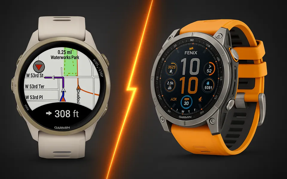 Garmin Forerunner 970 vs Fenix 8: Is the Fenix 8 Worth $250 More?