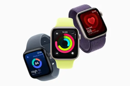 Apple Watch SE 3 in Midnight, Starlight, and Silver