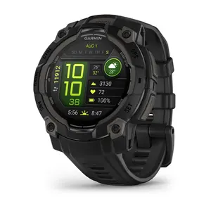 Garmin Instinct 3 AMOLED in charcoal black