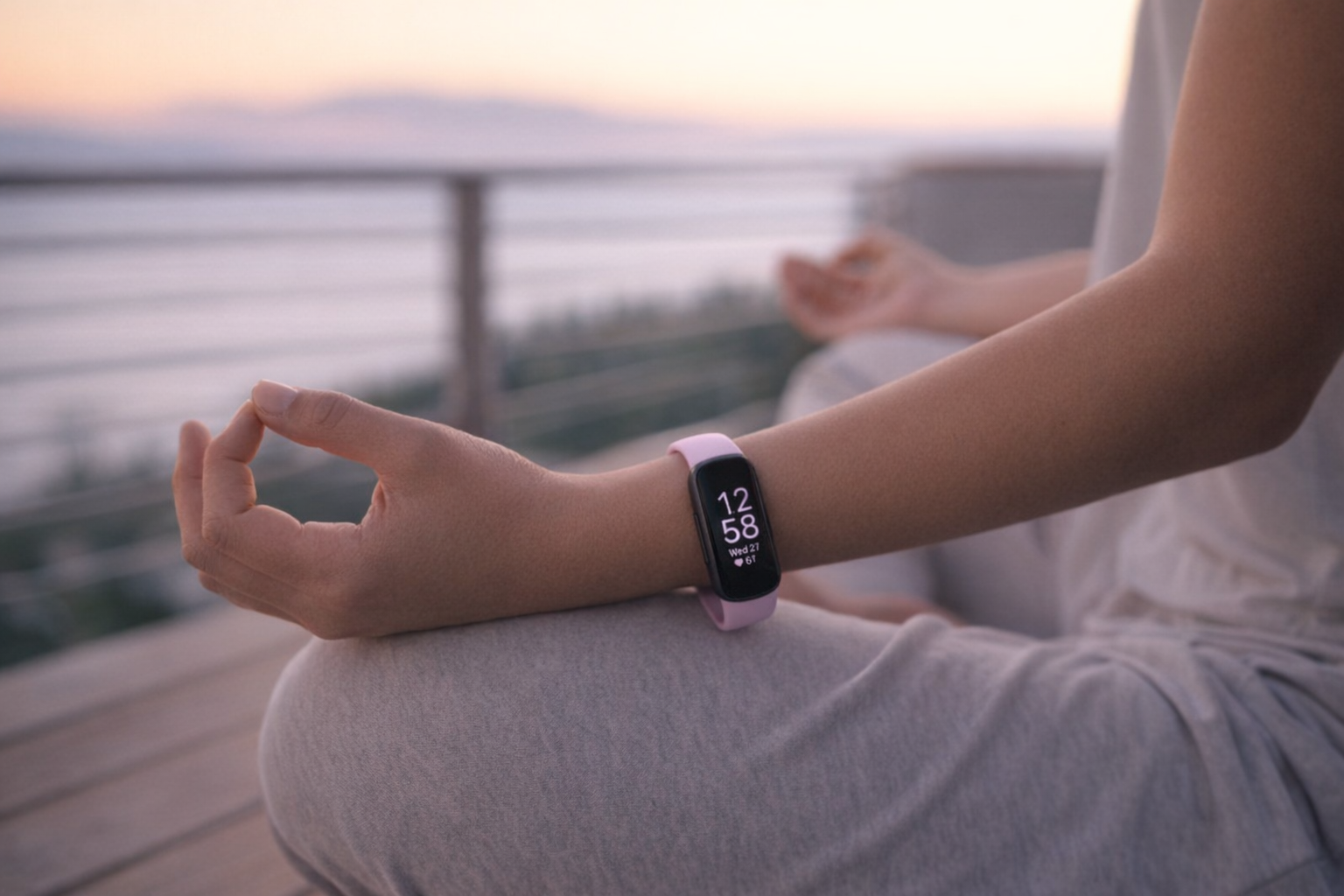 Fitbit Inspire 3 lifestyle scene