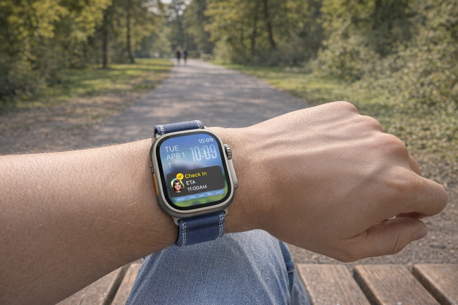 Apple Watch Series 11 lifestyle scene