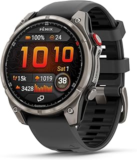 Garmin Fenix 8 angled view