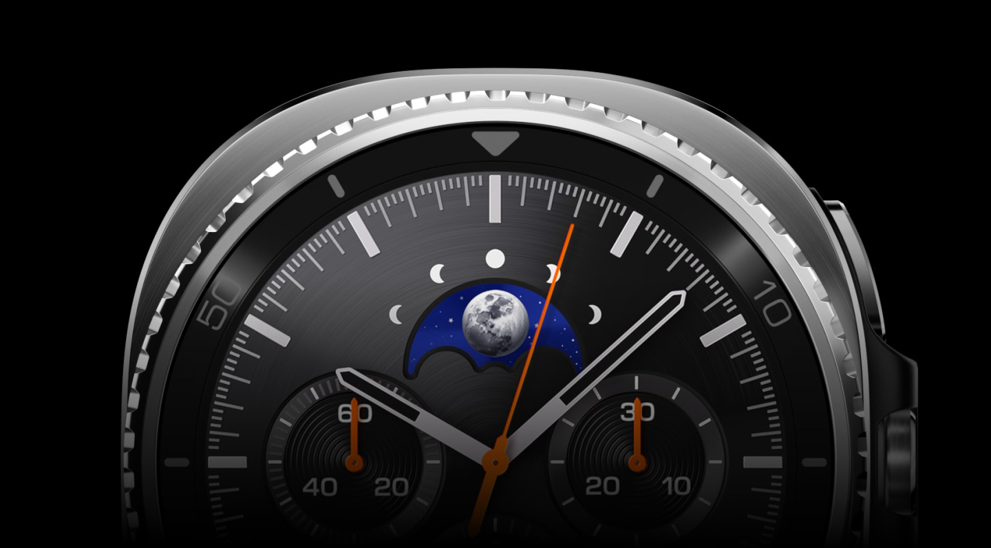 Samsung Galaxy Watch 8 Classic bezel close-up