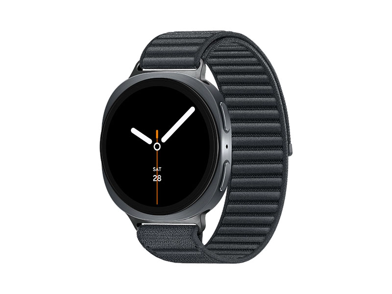 Samsung Galaxy Watch 8 in graphite colorway with magnetic band