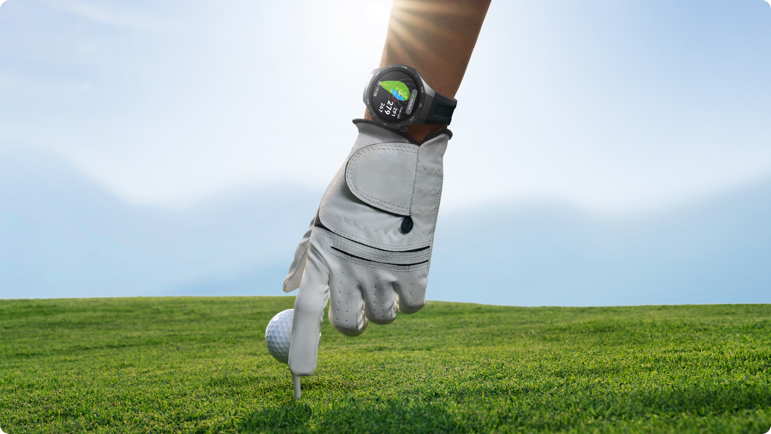 Huawei Watch GT 5 Pro golf GPS tracking