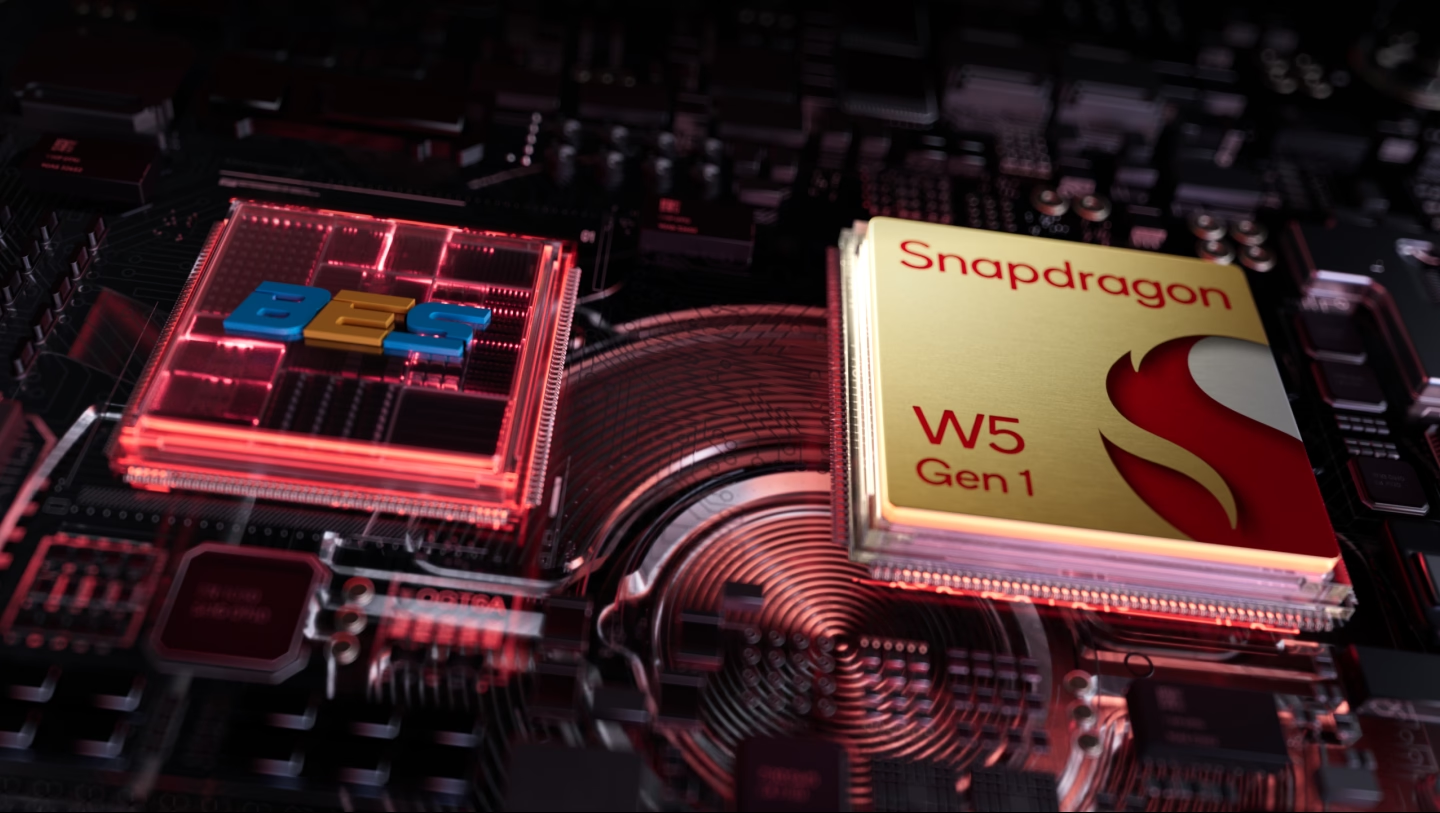 Snapdragon W5 Gen 1 and BES2700 dual-chipset architecture powering the OnePlus Watch 2
