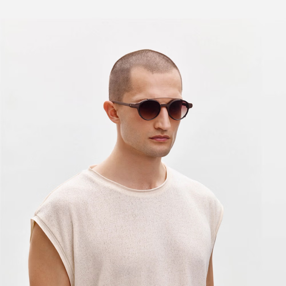 Even Realities G1 with clip-on sunglass attachment for outdoor use