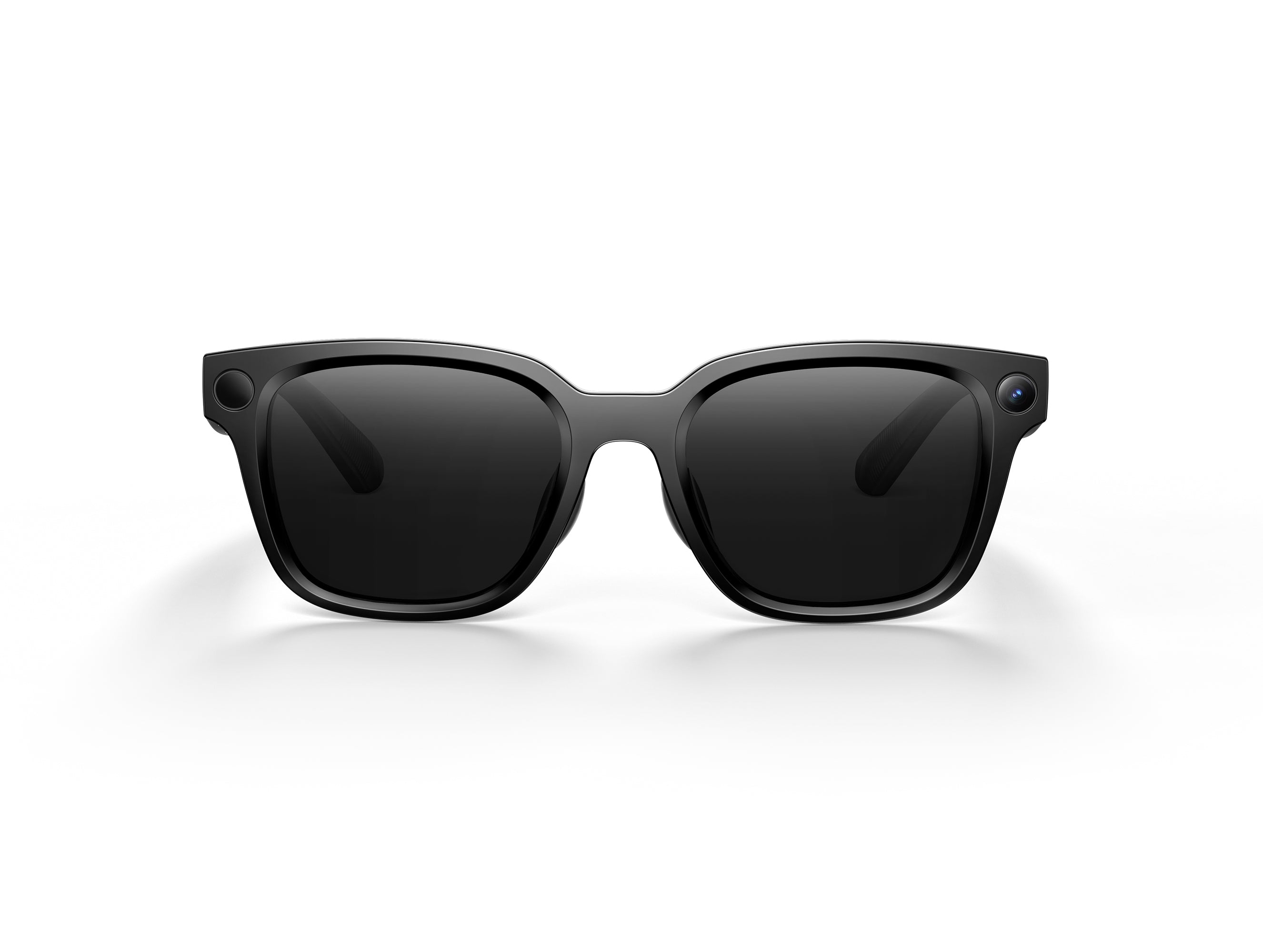 Front view of the Rokid AI Glasses Style showing the built-in camera